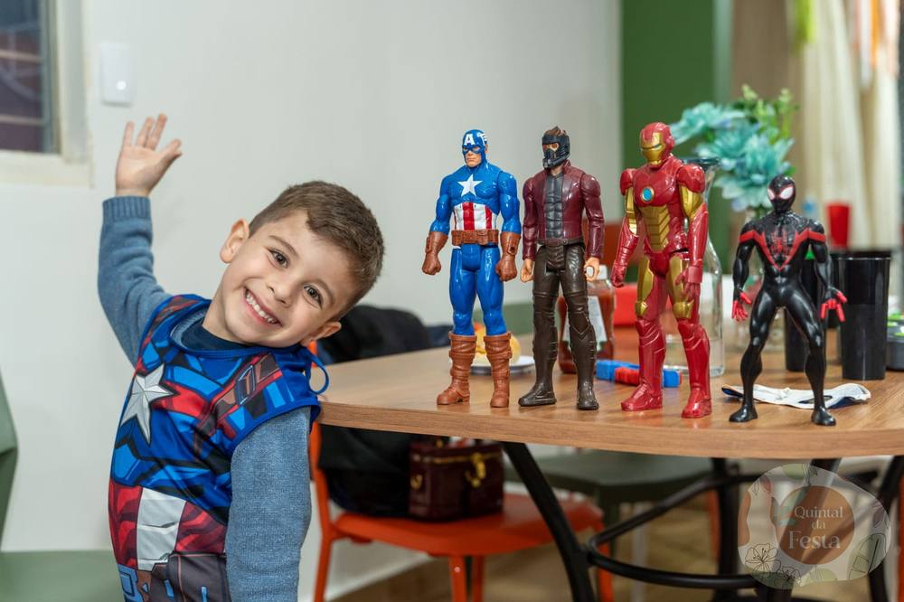 Festa com família